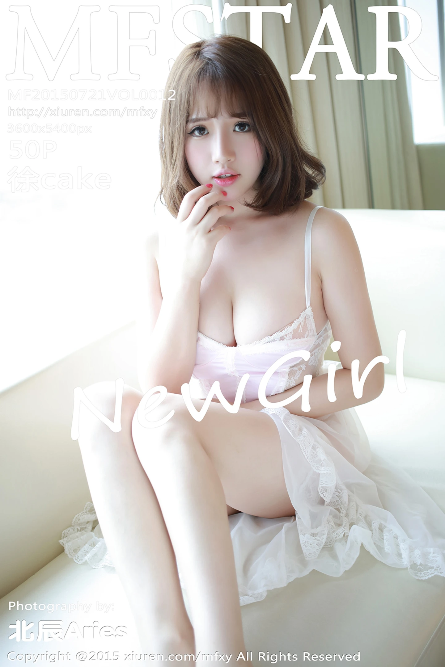 [MFStar模范学院]Vol.012_嫩模徐cake白色透明薄纱睡裙秀豪乳美臀诱惑写真50P-秀人网 - XiuRen.Xyz